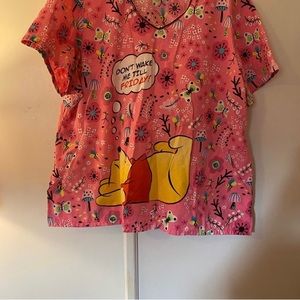 Disney scrub top